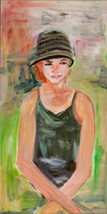 Malerei Ursula Joas 1999 - Bildtitel : Kind