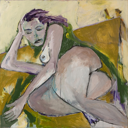 Malerei Ursula Joas 2012 - Bildtitel : Ruhe