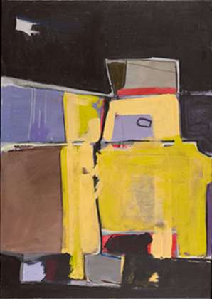 Malerei Ursula Joas 2011 - Bildtitel : Begegnung