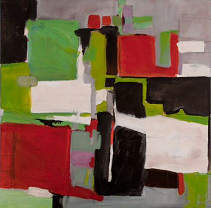 Malerei Ursula Joas 2011 - Bildtitel : Landschaft