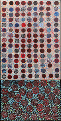 Malerei Ursula Joas 2012 - Bildtitel : Byzanz 